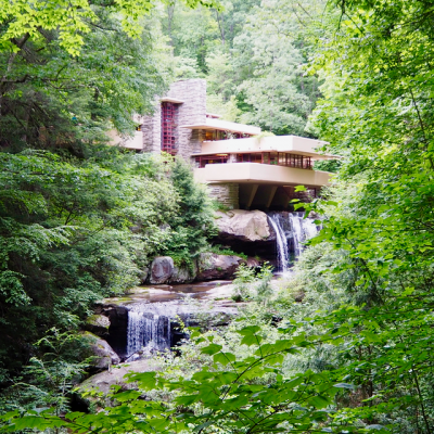 Fallingwater by Frank Lloyd Wright